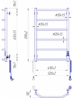 Трапеция HP -I 800x520 TR — изображение 5